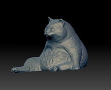 Load image into Gallery viewer, Fat Cat OBJ