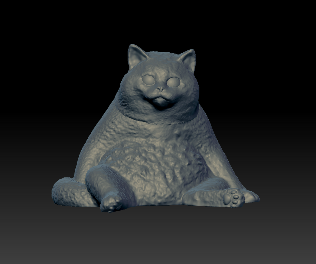 Fat Cat OBJ
