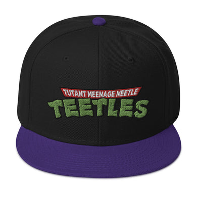 Tutant Meenage Neetle Teetles Snapback Hat