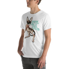 Load image into Gallery viewer, Pin-up Cat Series Friench Cat Unisex t-shirt